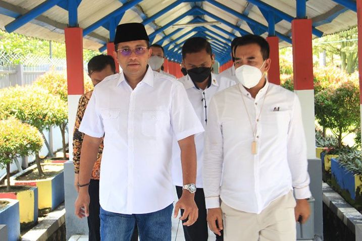 Salat Jumat Bareng WBP, Wamenkumham: Tempat Ibadah Wajib Ada dalam Fungsi Pemasyarakatan
