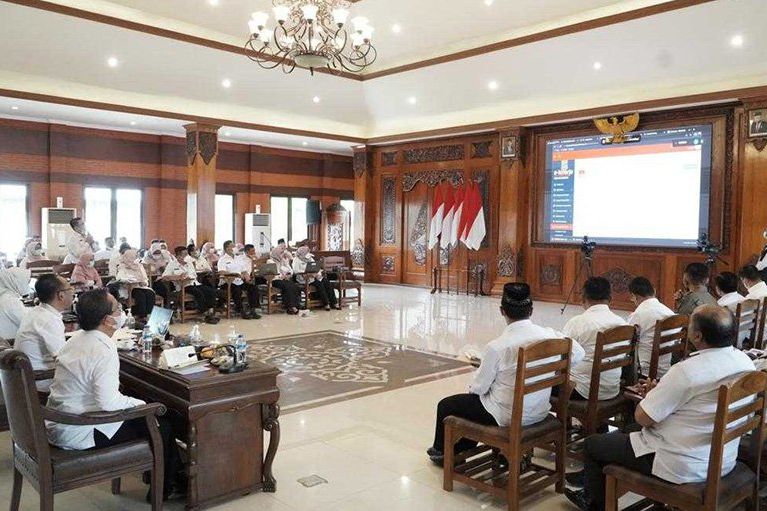 Pemkot Mojokerto Ikuti Forum Evaluasi Implementasi SAKIP dan RB oleh KemenPAN-RB