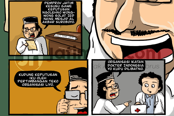 Surat Edaran Salat Idul Fitri Blunder