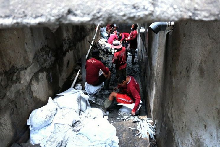 Saluran di Kawasan Surabaya Pusat Masih Belum Terkoneksi Satu Sama Lain