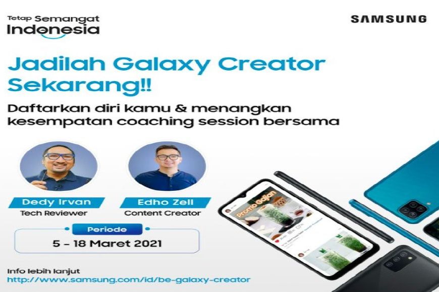 Samsung Luncurkan Program Baru, Be A Galaxy Creator