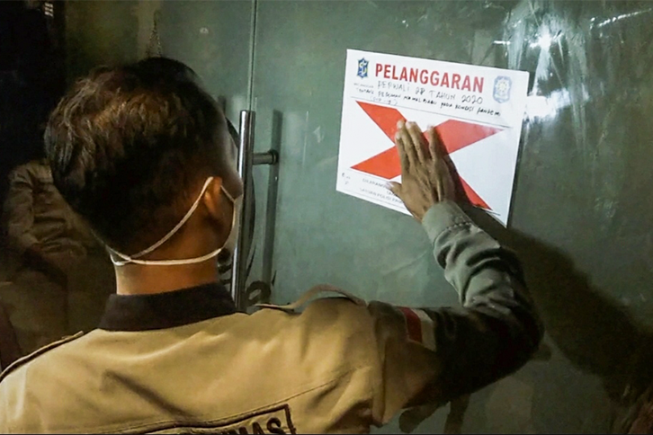 Tidak Terapkan Protokol Kesehatan, Tempat Hiburan di Surabaya Ditutup