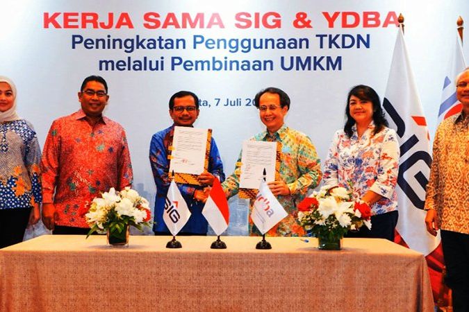 Kerjasama SIG dan YDBA, Bina dan Fasilitasi Pemasaran UMKM