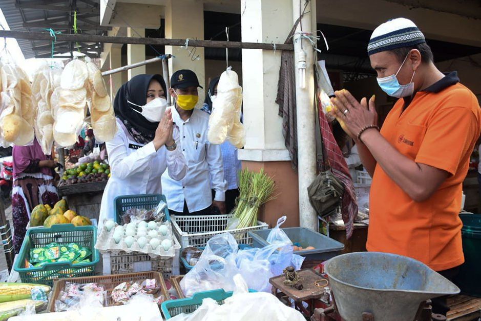 Jelang Lebaran, Pemkab Mojokerto Gelar Operasi Pasar