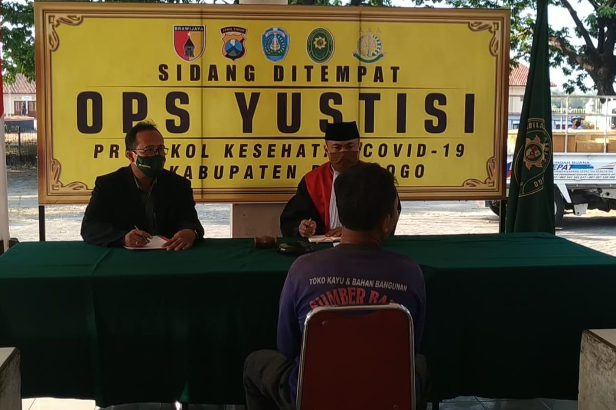 Denda Rp 250 Bagi Pelanggar Protokol Kesehatan di Ponorogo 
