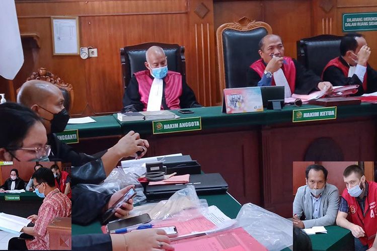 Sidangkan Kejahatan Skimming dengan Terdakwa Warga Ukraina, Hakim Anggota Tertidur