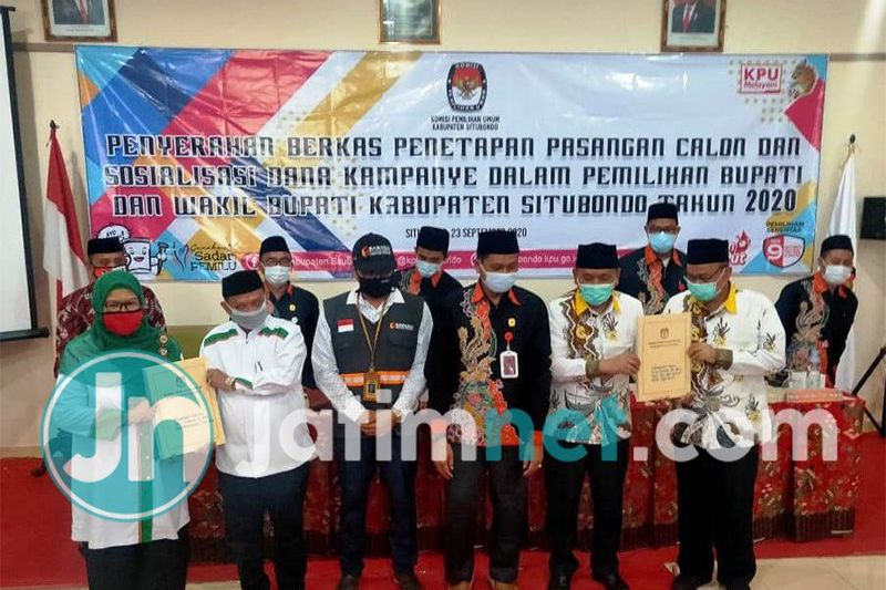 Penetapan Nomor Paslon, Timses dan Pengusung Wajib Patuhi Protokol Kesehatan