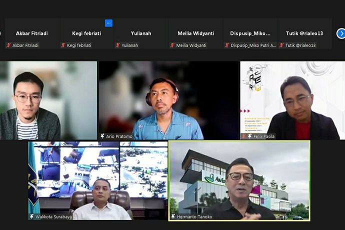Petra Start-up Explosion-Super 60 Talkshow Dukung Kota Pahlawan Jadi Kota Start-Up