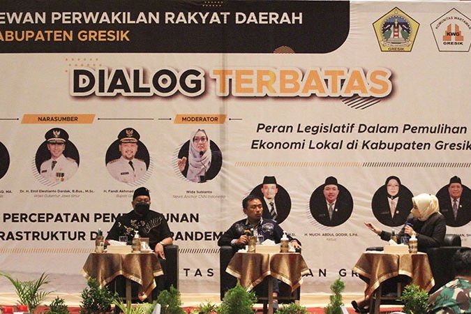 Dialog Terbatas KWG-DPRD Gresik Munculkan Komitmen Percepatan Infrastruktur Kali Lamong