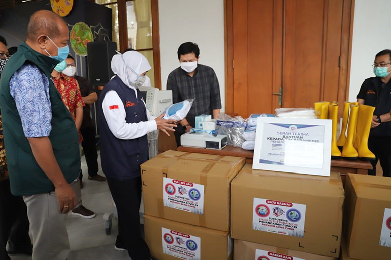 Tangani Covid-19, Pemprov Jatim Dapat Sumbangan Tiga Ventilator 