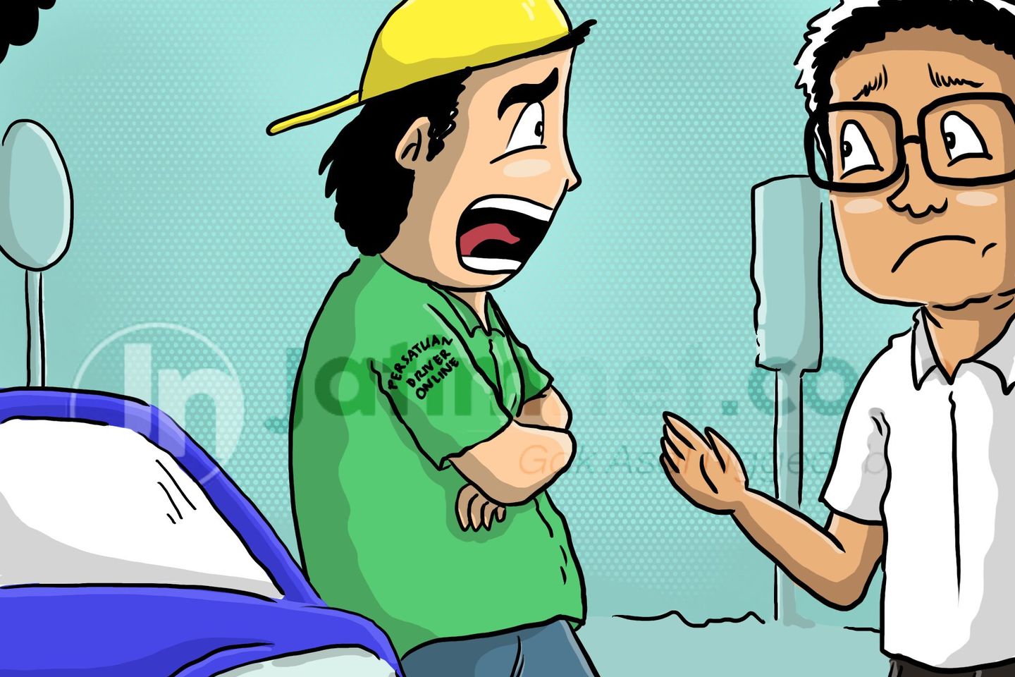 Dampak PPKM di Taksi Online