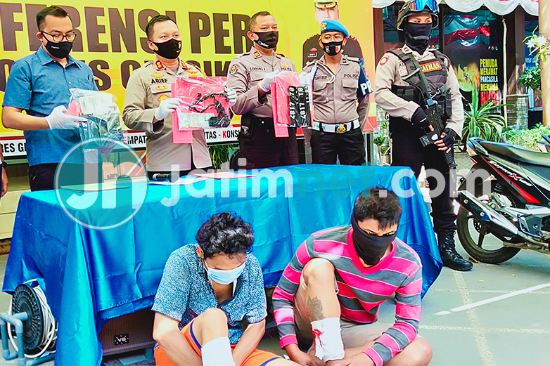 Dua Bandit di Gresik Ditembak