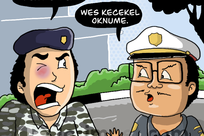 Anggota TNI Dihajar