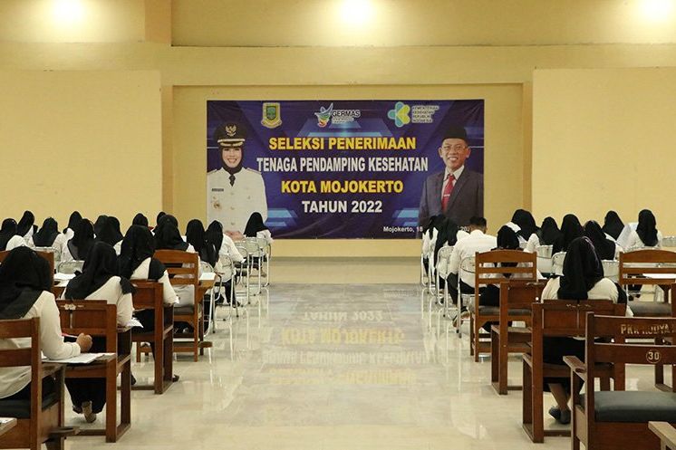 238 Pendaftar Ikuti Tes Tulis Seleksi Terbuka Penerimaan Tenaga Pendamping Kesehatan HCI
