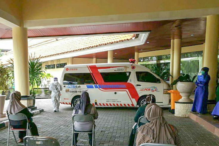 150 Ibu Hamil di Surabaya Jalani Tes <em>Swab</em>