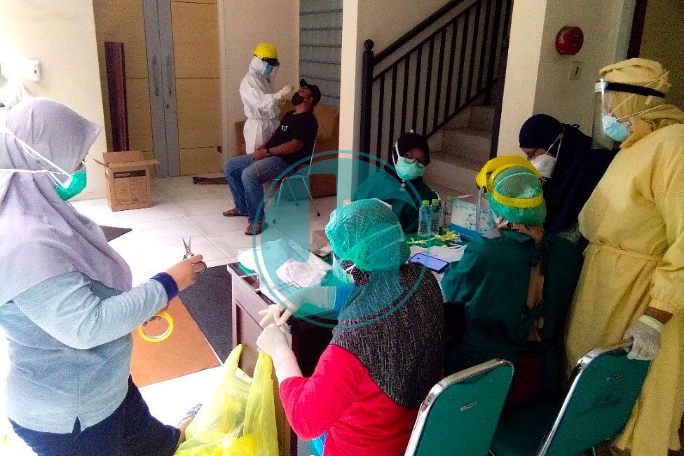 Pasca Ketua Komisi Terpapar Covid-19, Anggota Komisi 2 DPRD Probolinggo Swab Massal