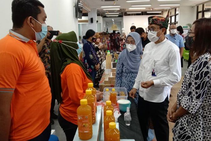 7 UMKM Berpartisipasi Dalam Open Space Produk UMKM Gelaran PDAM Surya Sembada