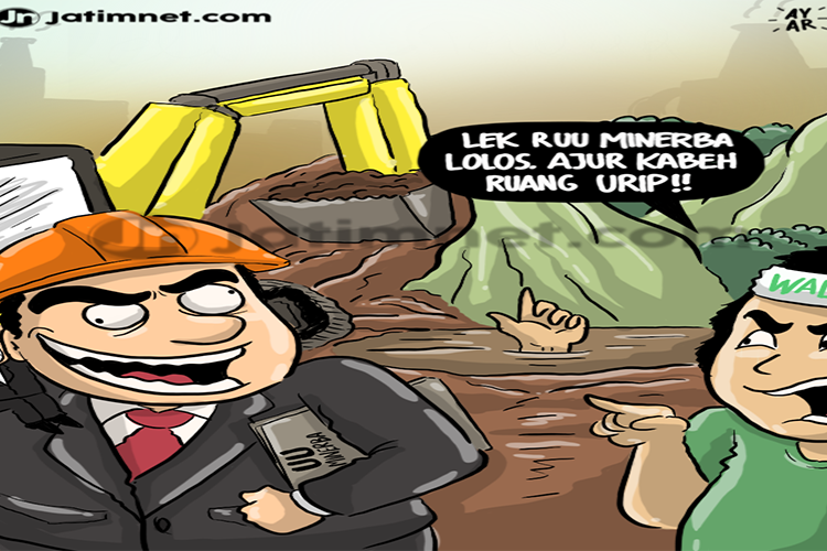 UU Minerba Ancaman Tata Ruang Jatim