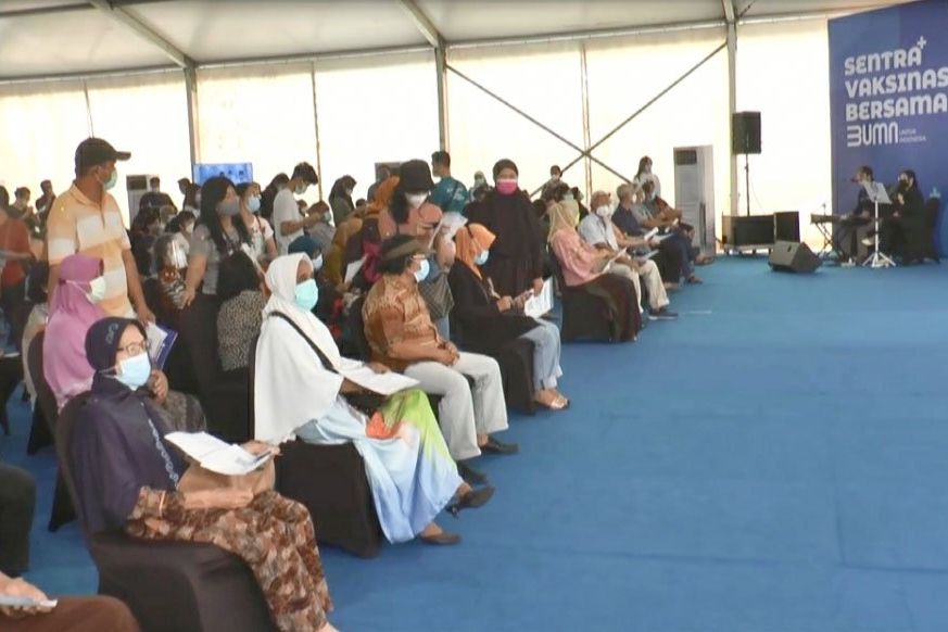 Langgar Prokes, Vaksinasi Massal di Grand City Diminta Evaluasi Secara Menyeluruh