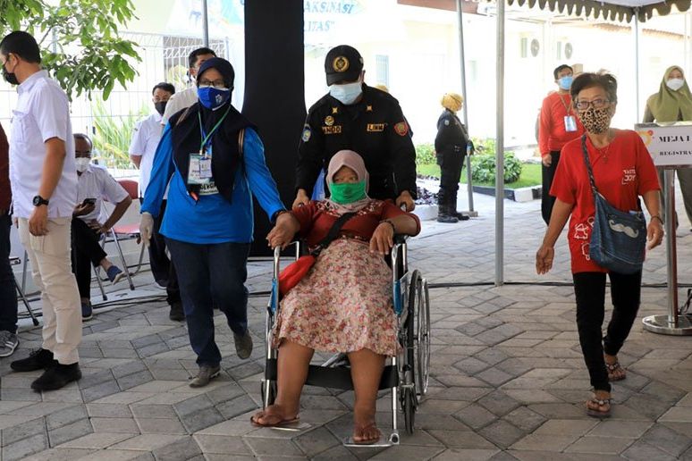 Gebyar Vaksin Disabilitas TP PKK Surabaya Sasar 901 Orang