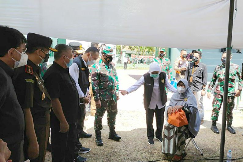 Sasar 20 Ribu Jiwa, Makodam V/Brawijaya Gelar Vaksinasi Massal Dosis Kedua Sinovac
