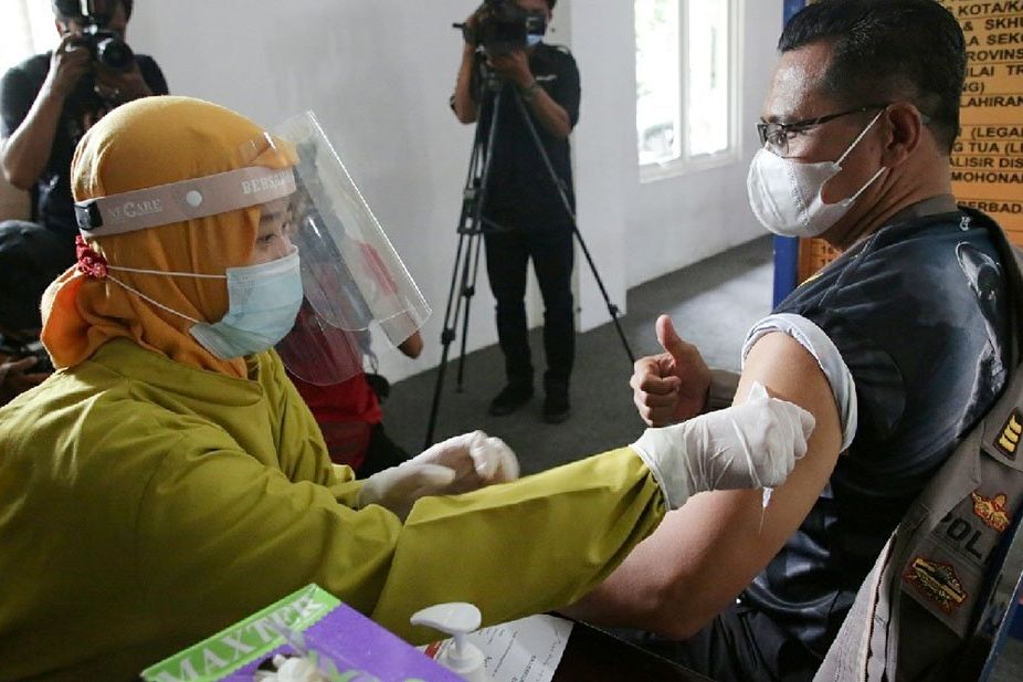 Vaksinasi Tahap Dua, Surabaya Dapat Jatah 12.840 Vial Vaksin Covid-19