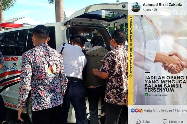 Wakil Wali Kota Mojokerto Wafat, Ini Pesan Terakhirnya di Medsos