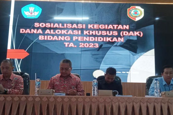 Sosialisasi DAK Tahun 2023, Dispendik Kabupaten Mojokerto Anggarkan Rp 10 M untuk Sembilan Sekolah