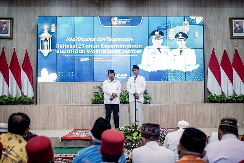 2 Tahun Masa Kepimpinan, Bupati Jember Gelar Doa Bersama