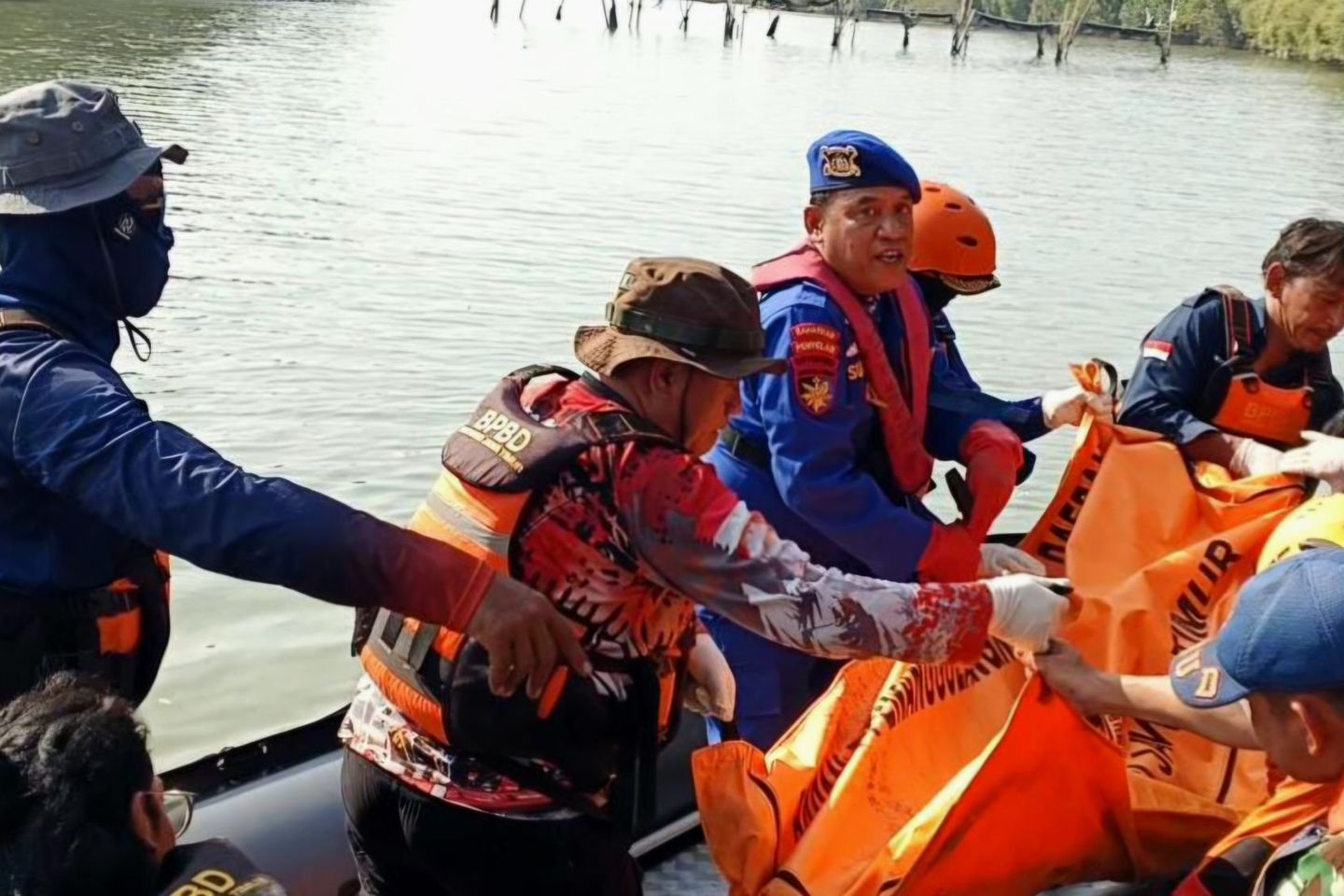 Pemancing Tenggelam di Sungai Kalimireng Gresik Ditemukan pada Hari Kedua