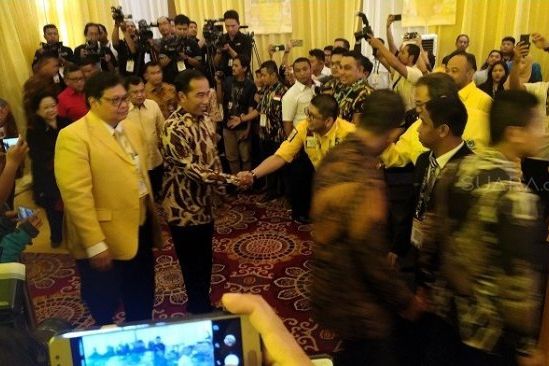 Presiden Jokowi Apresiasi Sejuknya Munas Golkar