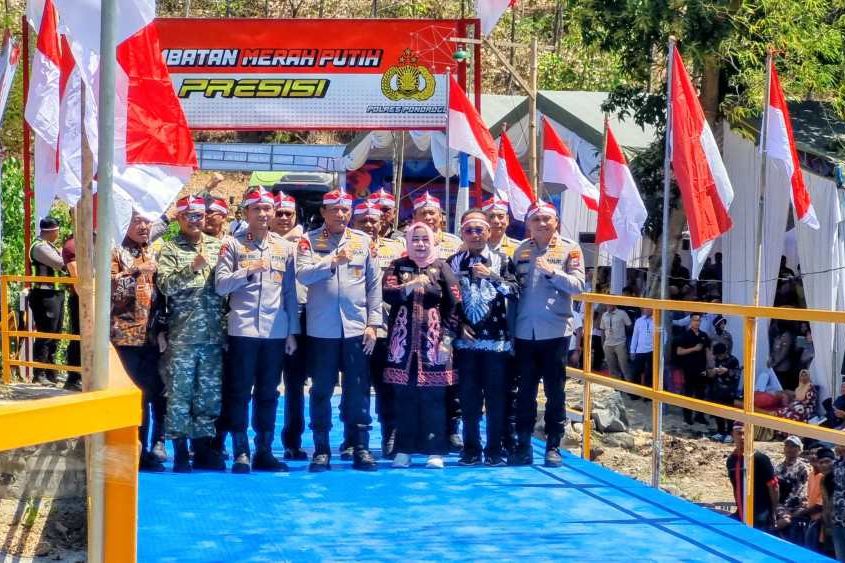 Jembatan Merah Putih Presisi Buka Kembali Akses Warga Ponorogo