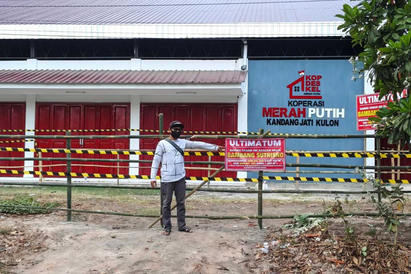 Gedung KDMP Kandang Jati Kulon Probolinggo Disegel Usai Rampung, Muncul Klaim Kepemilikan Tanah