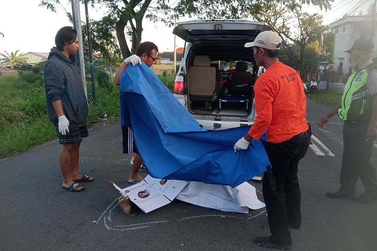 Diduga Mengantuk, Pemotor Asal Surabaya Tabrak Truk Hingga Meninggal Dunia