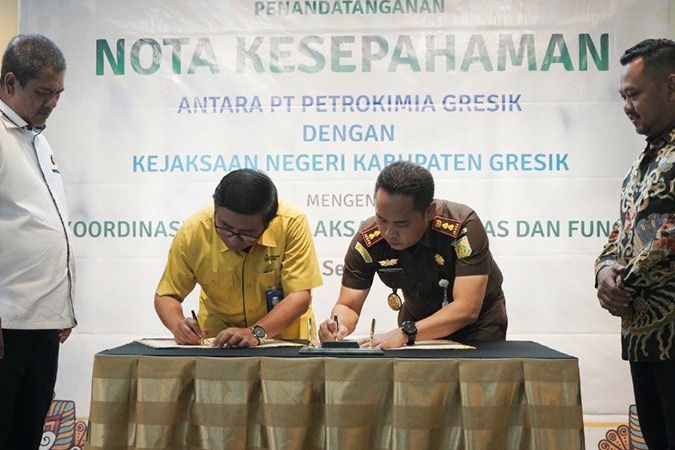 Amankan Penyaluran Pupuk Bersubsidi, Petrokimia Gresik Gandeng Kejari Gresik