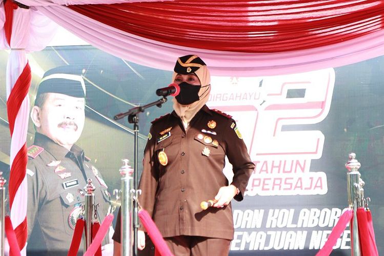 Kajati Jatim Berharap Jajaran Jaga Kepercayaan Publik di HUT PERSAJA ke-72