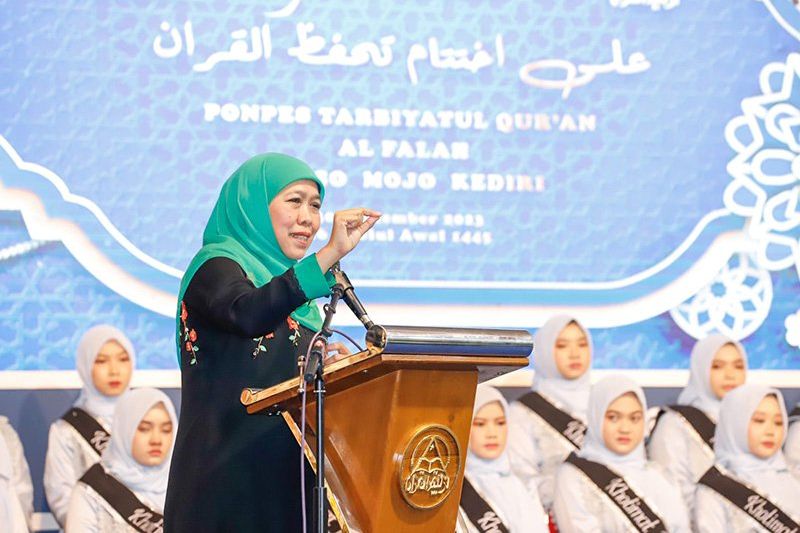 Khofifah Sebut Kampanye LGBT Marak di Jatim