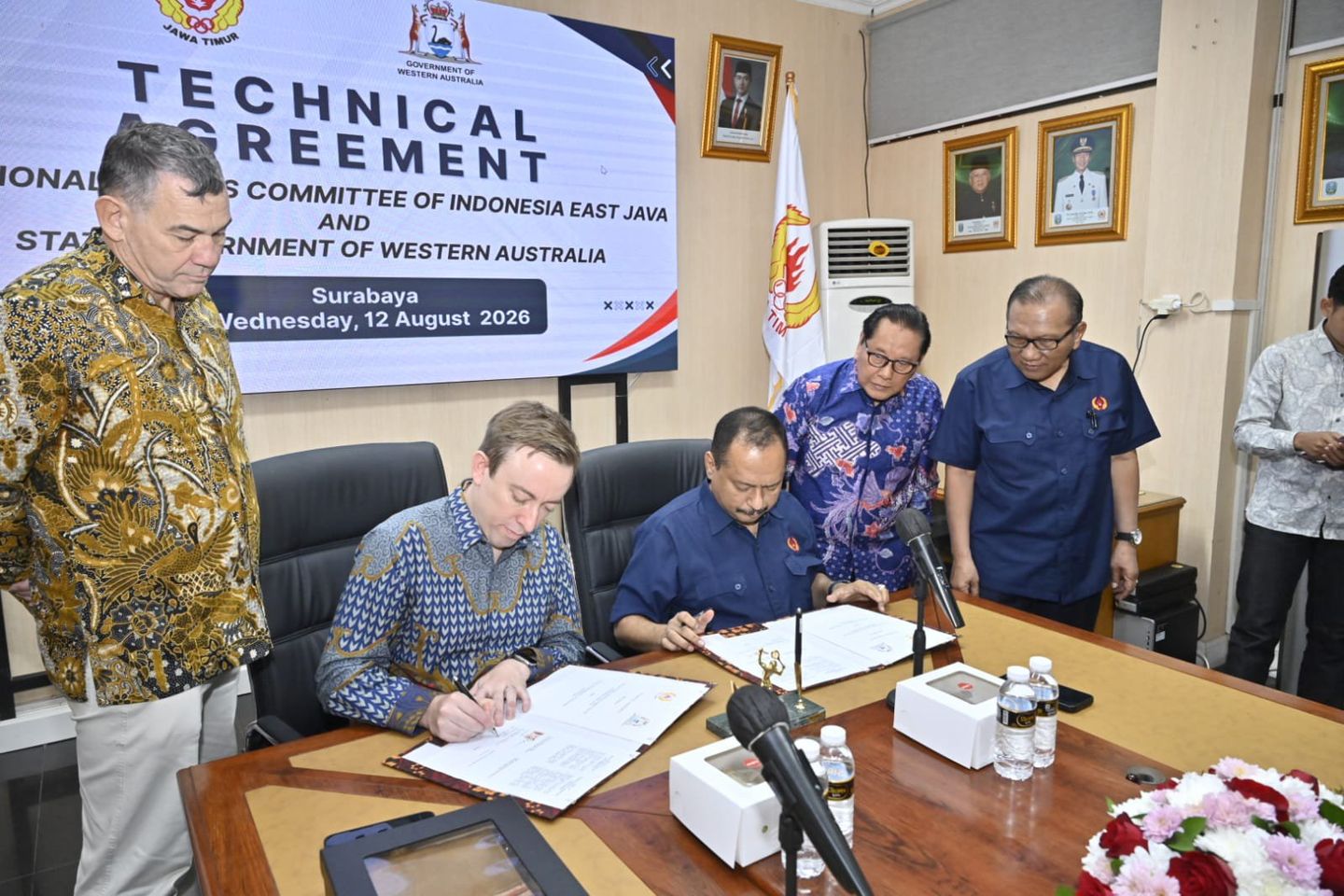 KONI Jatim Gandeng Australia Barat Perkuat Pembinaan Atlet Menuju PON 2028