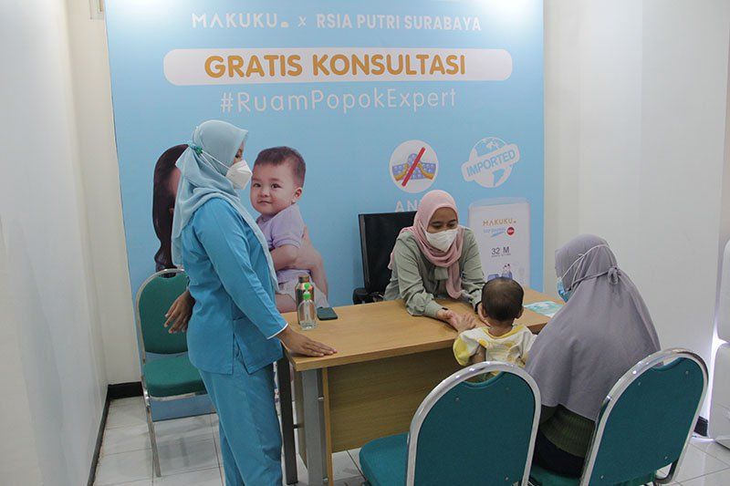 MAKUKU Berkolaborasi dengan RSIA Putri di Surabaya