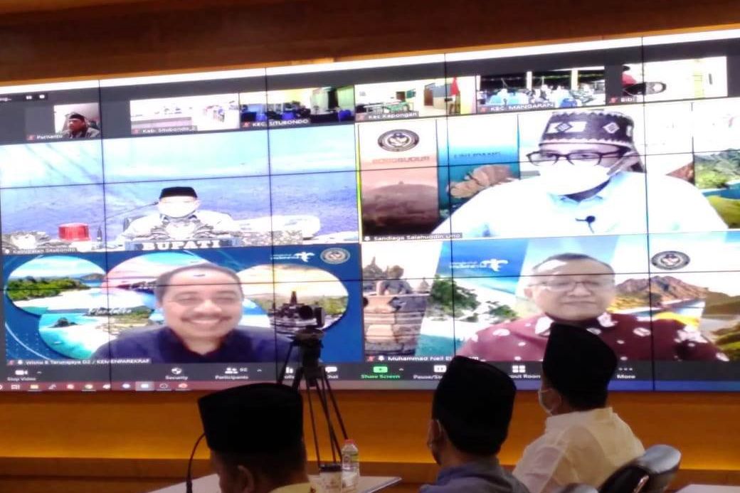 Sandiaga Uno: Lokasi Wisata Harus Disiplin Terapkan Prokes dengan Ketat