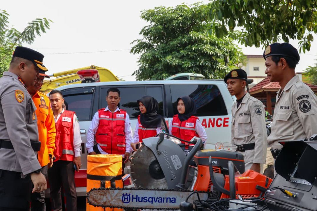 Polres Jombang Gelar Apel Kesiapsiagaan Hadapi Potensi Bencana Hidrometeorologi