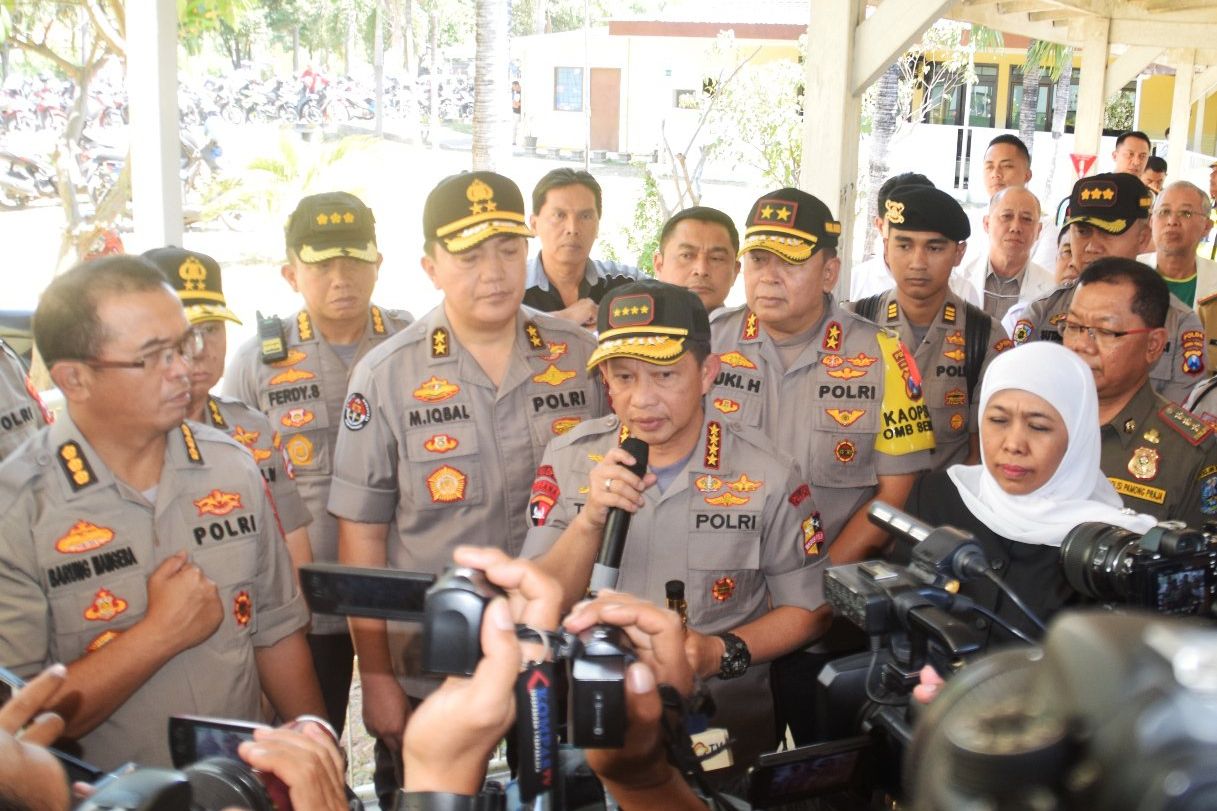 Kapolri Nilai Kejadian di Surabaya dan Malang Peristiwa Kecil