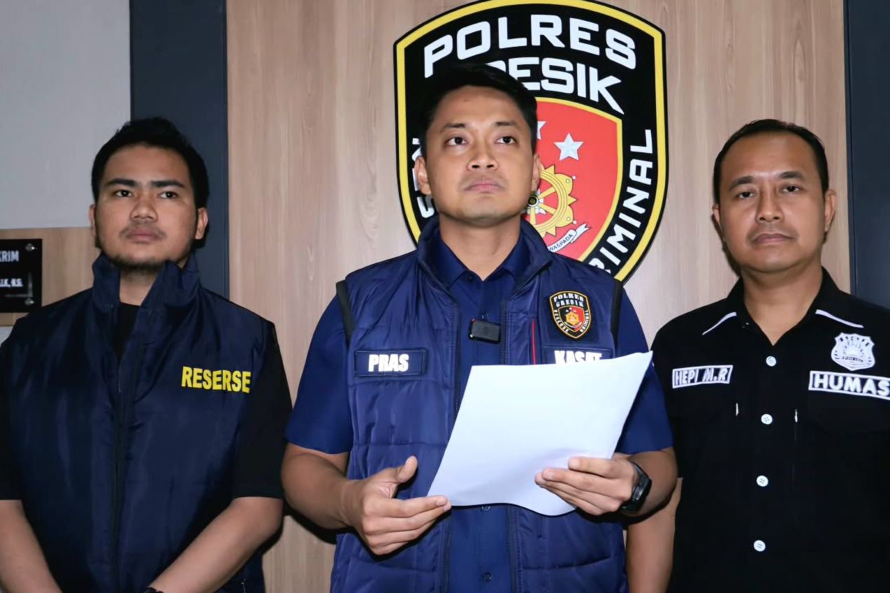 Pamerkan Alat Kelaminnya ke Pengendara Perempuan, Pria di Cerme Gresik Ditangkap Polisi