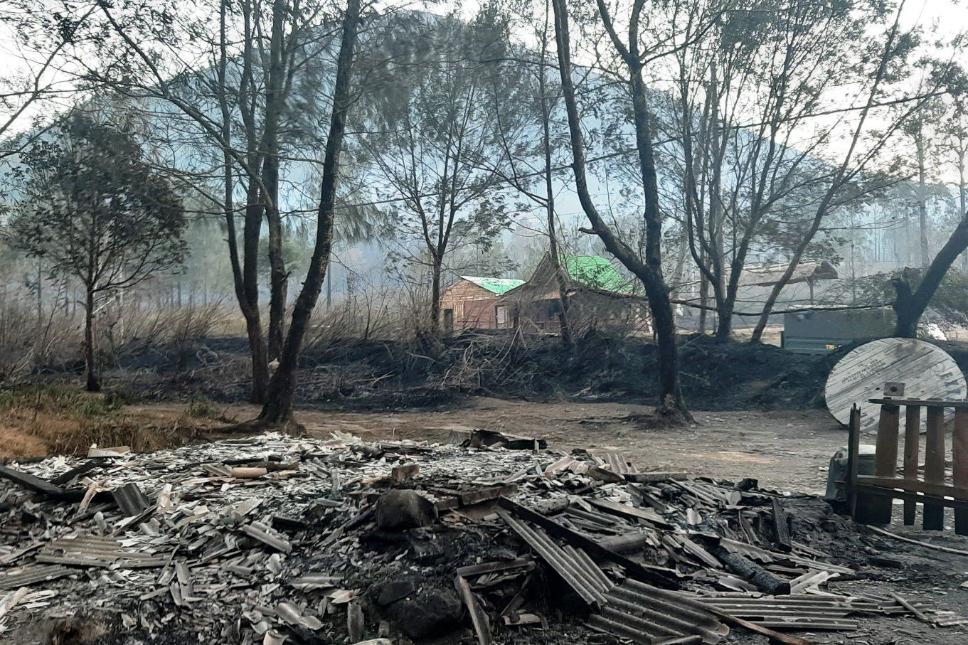 Hari Ini, Bom Air Dijatuhkan untuk Padamkan Kebakaran di Ijen