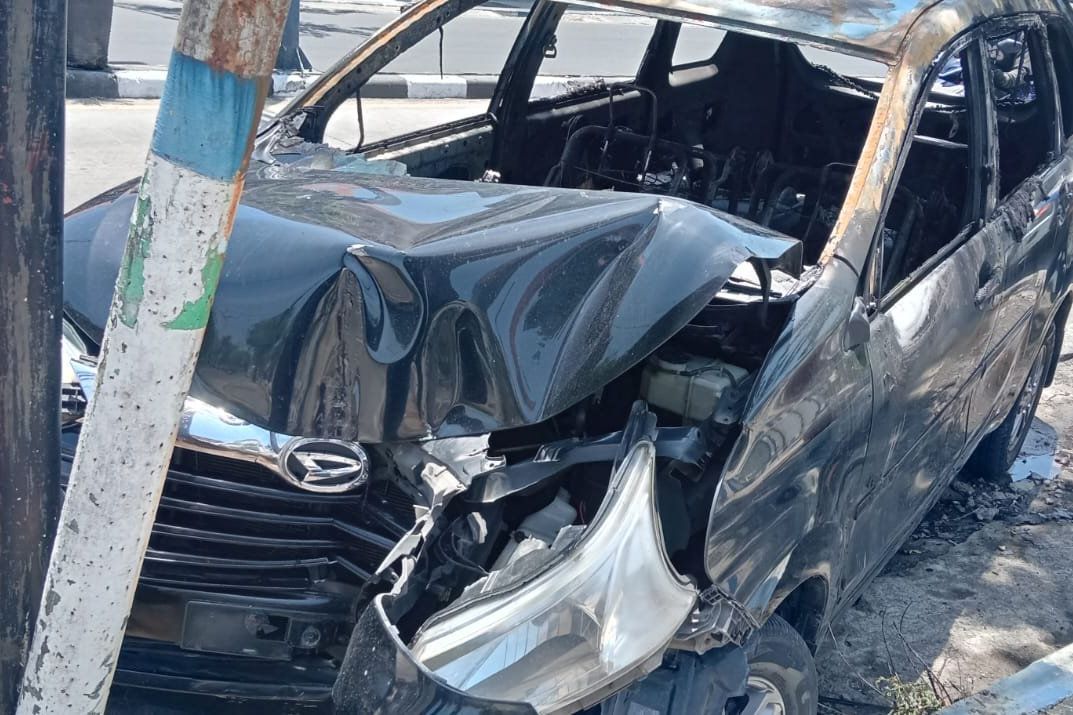 Mobil Xenia Terbakar Usai Isi BBM di SPBU Sampang, Polisi Temukan Tangki Modifikasi