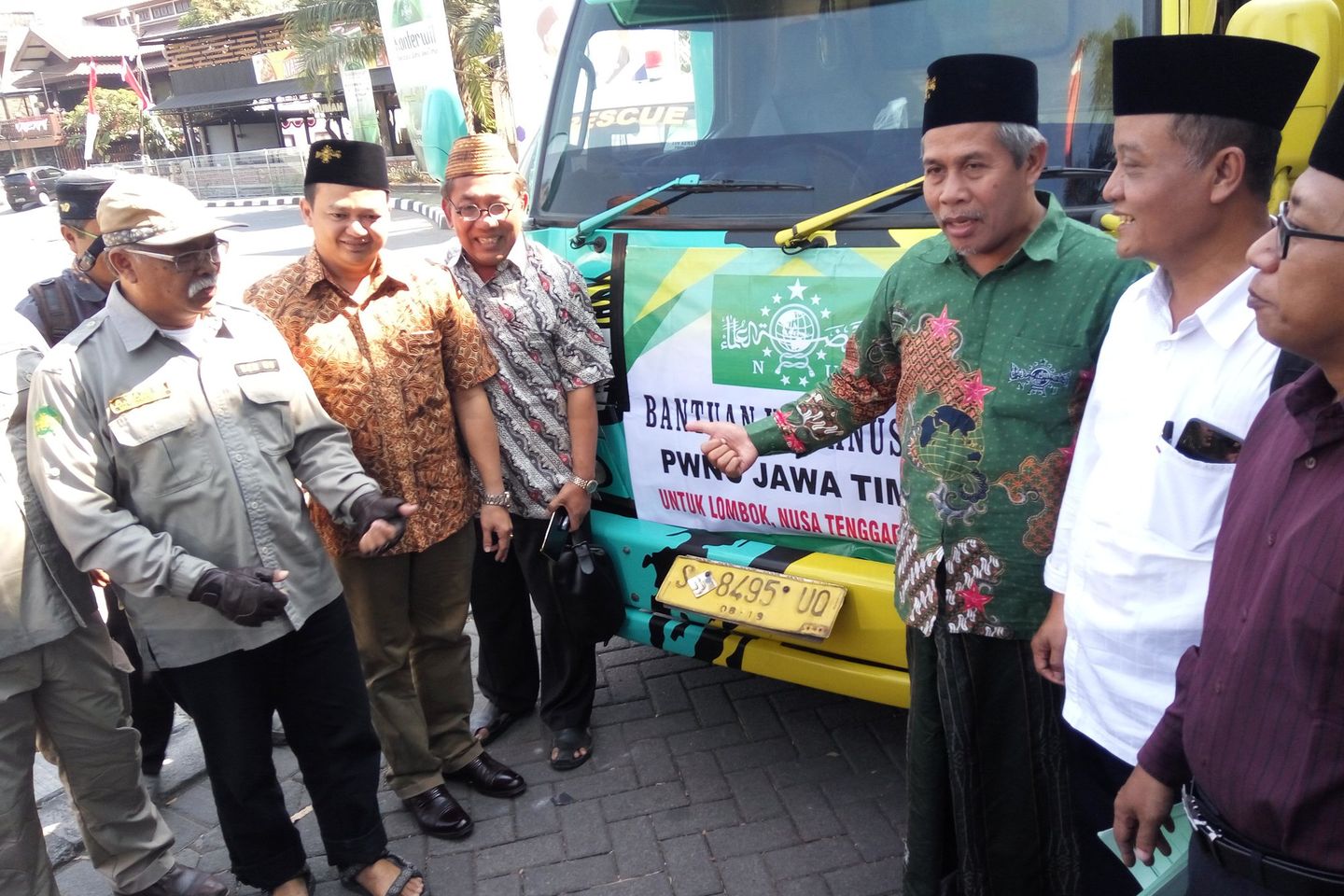 PW NU Jatim Kirim Obat-Obatan dan Tim Medis ke Lombok