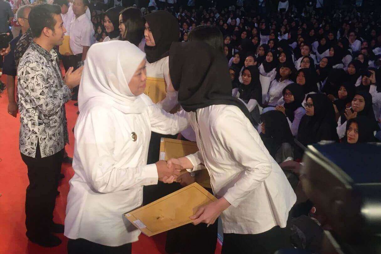 Khofifah Peringatkan PNS Baru Tak Main-main Perkara Korupsi