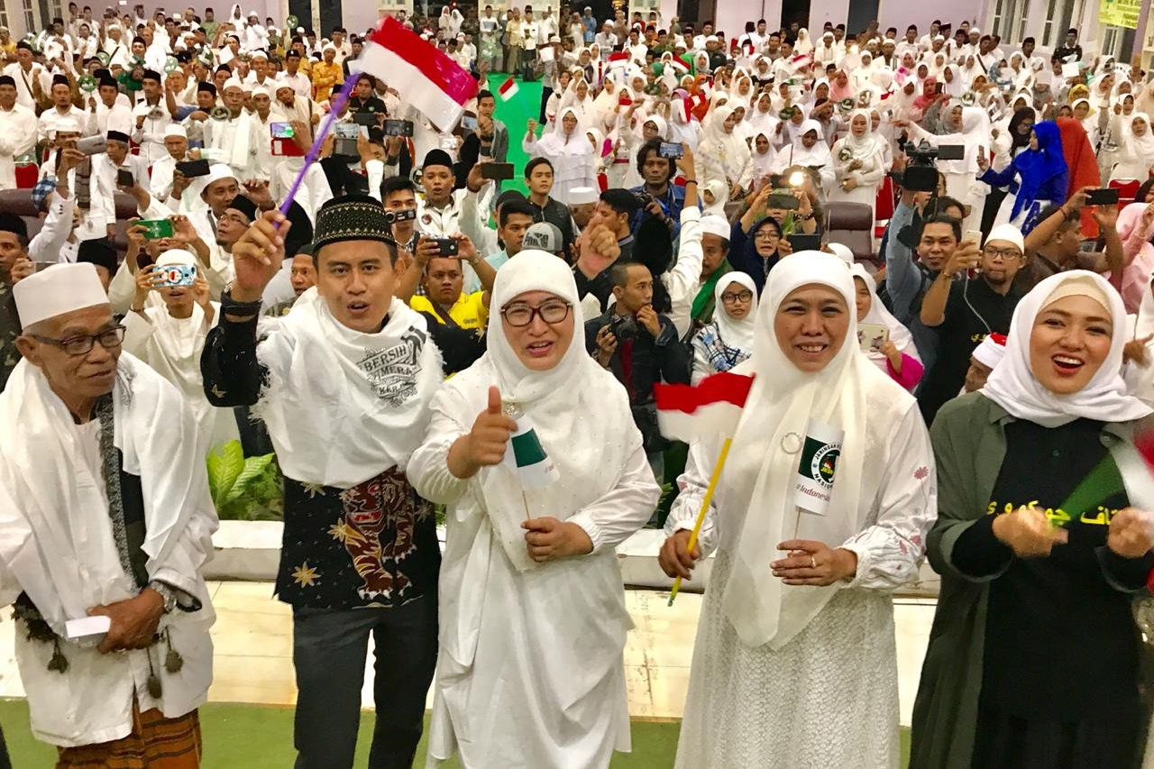 Khofifah Optimistis Jokowi-Ma'ruf Unggul di Madura
