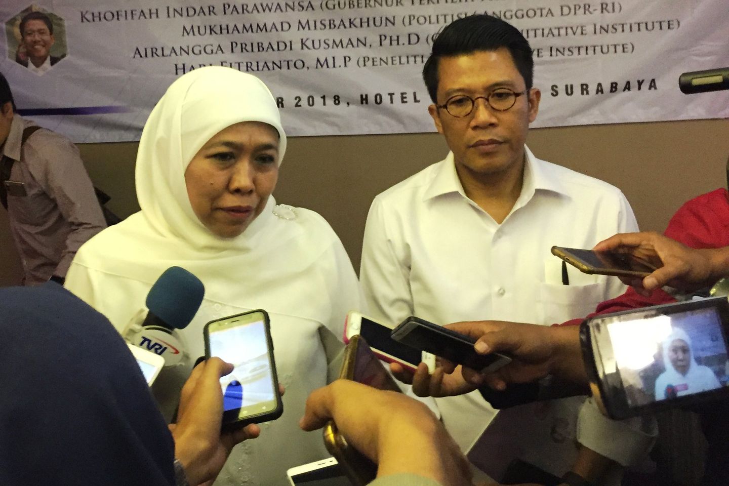 Demi Menangkan Jokowi, Khofifah Dekati Tokoh Kunci Jawa Timur