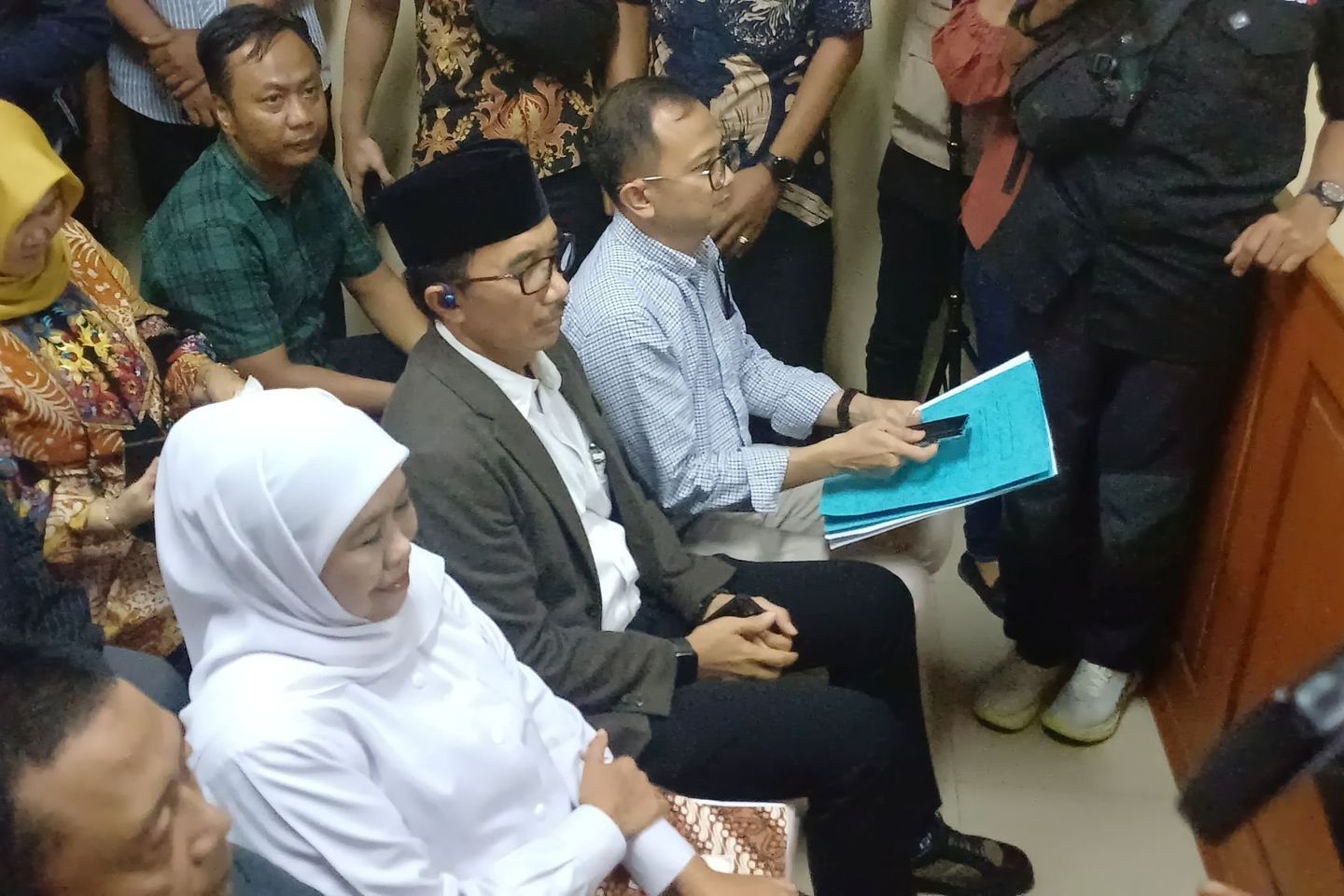 Khofifah Akhirnya Hadiri Sidang Tipikor, Bersaksi Klarifikasi BAP Almarhum Kusnadi